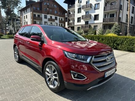 Форд Эдж 2016 в Киеве на Automoto.ua Красный Форд Эдж, объемом двигателя 3.5 л и пробегом 90 тыс. км за 22500 $, фото 1 на Automoto.ua