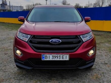 Форд Эдж 2016 в Горишние Плавни (Комсомольск) на Automoto.ua Красный Форд Эдж, объемом двигателя 2 л и пробегом 117 тыс. км за 16700 $, фото 1 на Automoto.ua
