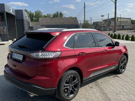 Форд Эдж 2016 в Южноукраинске на Automoto.ua Красный Форд Эдж, объемом двигателя 2 л и пробегом 255 тыс. км за 18600 $, фото 1 на Automoto.ua