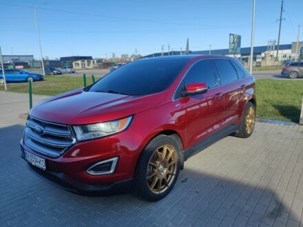 Червоний Форд Едж, об'ємом двигуна 3.5 л та пробігом 140 тис. км за 18000 $, фото 1 на Automoto.ua