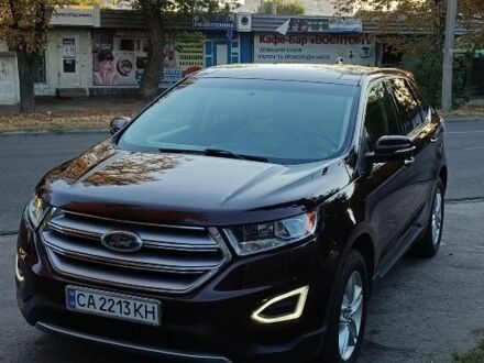 Форд Эдж 2016 в Черкассах на Automoto.ua Красный Форд Эдж, объемом двигателя 2 л и пробегом 134 тыс. км за 17400 $, фото 1 на Automoto.ua