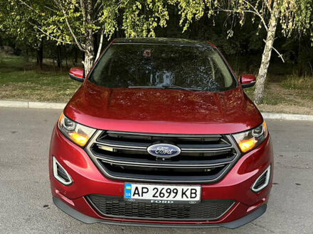 Красный Форд Эдж, объемом двигателя 2.72 л и пробегом 111 тыс. км за 19500 $, фото 1 на Automoto.ua