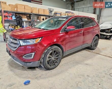 Красный Форд Эдж, объемом двигателя 2 л и пробегом 150 тыс. км за 2600 $, фото 1 на Automoto.ua