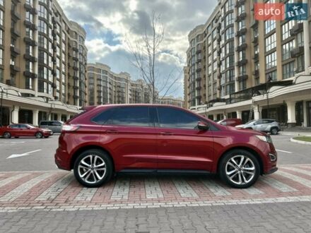 Красный Форд Эдж, объемом двигателя 2.7 л и пробегом 150 тыс. км за 16500 $, фото 1 на Automoto.ua