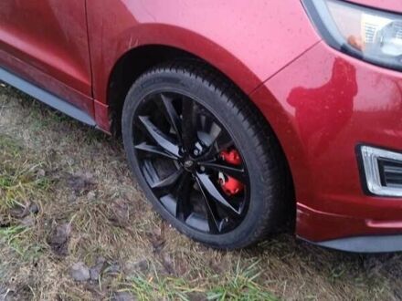 Красный Форд Эдж, объемом двигателя 2.7 л и пробегом 202 тыс. км за 15400 $, фото 1 на Automoto.ua