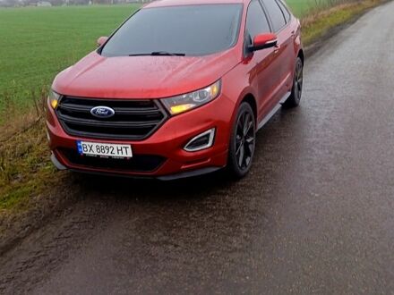 Червоний Форд Едж, об'ємом двигуна 2.7 л та пробігом 202 тис. км за 15400 $, фото 1 на Automoto.ua