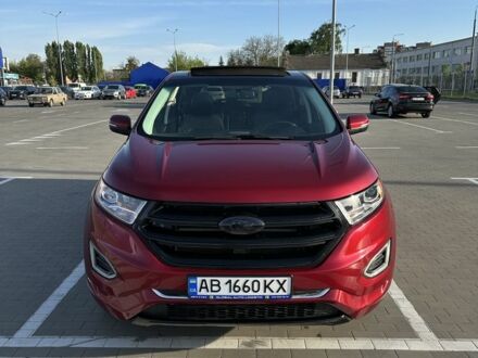 Форд Едж 2017 у Могилев-Подольском на Automoto.ua Червоний Форд Едж, об'ємом двигуна 3.5 л та пробігом 111 тис. км за 18000 $, фото 1 на Automoto.ua