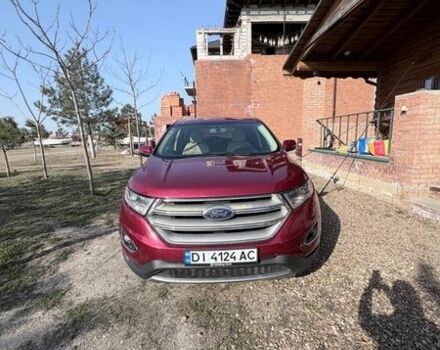 Красный Форд Эдж, объемом двигателя 3.5 л и пробегом 155 тыс. км за 12500 $, фото 1 на Automoto.ua