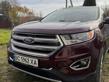 Форд Эдж 2017 в Львове на Automoto.ua Красный Форд Эдж, объемом двигателя 2 л и пробегом 83 тыс. км за 17300 $, фото 1 на Automoto.ua