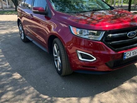 Червоний Форд Едж, об'ємом двигуна 2.69 л та пробігом 79 тис. км за 18400 $, фото 1 на Automoto.ua
