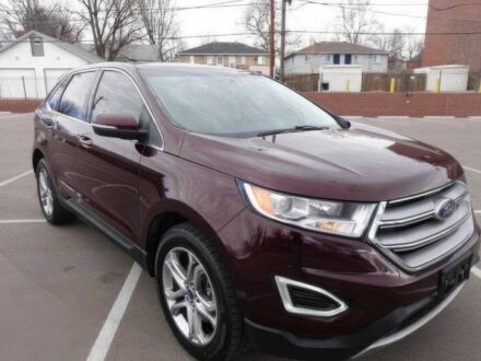 Червоний Форд Едж, об'ємом двигуна 2 л та пробігом 65 тис. км за 4500 $, фото 1 на Automoto.ua