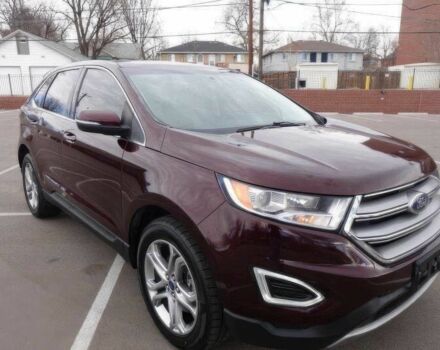 Красный Форд Эдж, объемом двигателя 2 л и пробегом 65 тыс. км за 4500 $, фото 1 на Automoto.ua