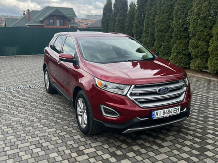 Форд Эдж 2017 в Хмельницком на Automoto.ua Красный Форд Эдж, объемом двигателя 2 л и пробегом 117 тыс. км за 19900 $, фото 1 на Automoto.ua