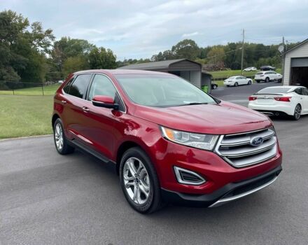 Красный Форд Эдж, объемом двигателя 2 л и пробегом 68 тыс. км за 9200 $, фото 1 на Automoto.ua