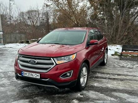 Форд Едж 2017 у Ахтырке на Automoto.ua Червоний Форд Едж, об'ємом двигуна 2 л та пробігом 133 тис. км за 15900 $, фото 1 на Automoto.ua