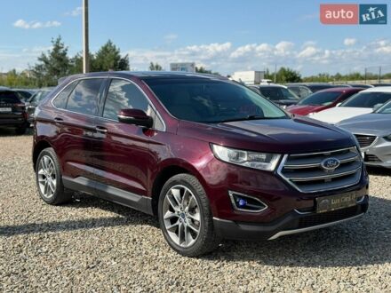 Червоний Форд Едж, об'ємом двигуна 2 л та пробігом 170 тис. км за 14500 $, фото 1 на Automoto.ua