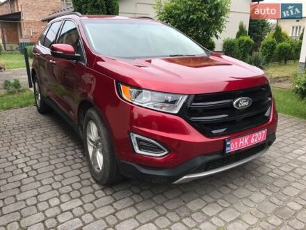 Червоний Форд Едж, об'ємом двигуна 2 л та пробігом 233 тис. км за 12500 $, фото 1 на Automoto.ua