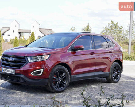 Форд Эдж 2017 в Днепре (Днепропетровске) на Automoto.ua Красный Форд Эдж, объемом двигателя 3.5 л и пробегом 75 тыс. км за 20800 $, фото 1 на Automoto.ua