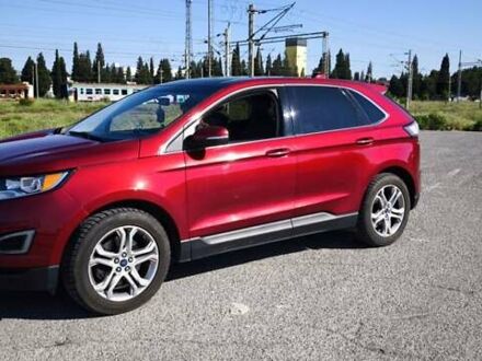 Форд Эдж 2017 в Львове на Automoto.ua Красный Форд Эдж, объемом двигателя 2 л и пробегом 197 тыс. км за 16800 $, фото 1 на Automoto.ua