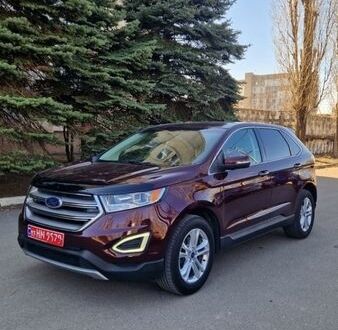 Червоний Форд Едж, об'ємом двигуна 2 л та пробігом 207 тис. км за 15000 $, фото 1 на Automoto.ua