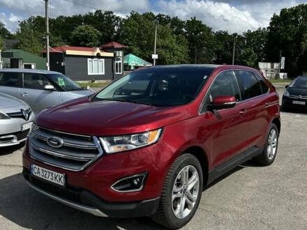 Форд Эдж 2018 в Умани на Automoto.ua Красный Форд Эдж, объемом двигателя 2 л и пробегом 124 тыс. км за 16699 $, фото 1 на Automoto.ua