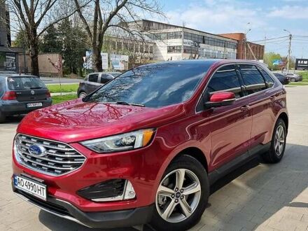 Форд Едж 2018 у Ужгороді на Automoto.ua Червоний Форд Едж, об'ємом двигуна 2 л та пробігом 15 тис. км за 35000 $, фото 1 на Automoto.ua