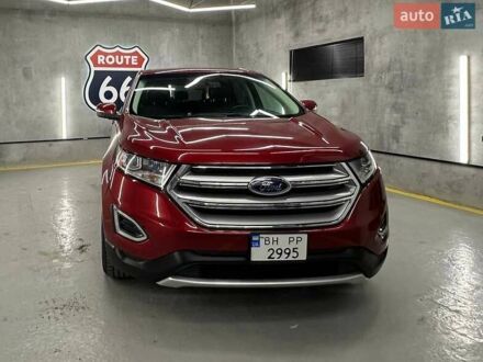 Форд Эдж 2018 в Подольск (Котовск) на Automoto.ua Красный Форд Эдж, объемом двигателя 3.5 л и пробегом 120 тыс. км за 18300 $, фото 1 на Automoto.ua