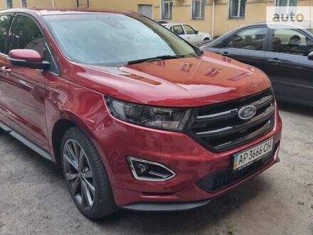 Форд Едж 2018 у Запоріжжя на Automoto.ua Червоний Форд Едж, об'ємом двигуна 2.7 л та пробігом 24 тис. км за 23600 $, фото 1 на Automoto.ua