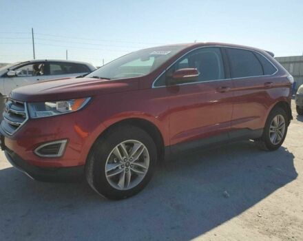 Красный Форд Эдж, объемом двигателя 3.5 л и пробегом 136 тыс. км за 3500 $, фото 1 на Automoto.ua