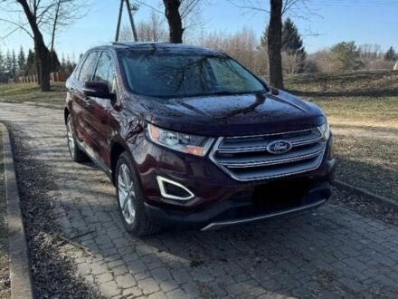 Червоний Форд Едж, об'ємом двигуна 2 л та пробігом 68 тис. км за 9700 $, фото 1 на Automoto.ua