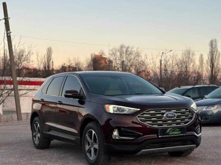 Червоний Форд Едж, об'ємом двигуна 2 л та пробігом 63 тис. км за 19350 $, фото 1 на Automoto.ua