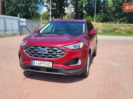 Форд Эдж 2019 в Полтаве на Automoto.ua Красный Форд Эдж, объемом двигателя 2 л и пробегом 72 тыс. км за 19000 $, фото 1 на Automoto.ua