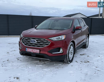 Красный Форд Эдж, объемом двигателя 0 л и пробегом 62 тыс. км за 17900 $, фото 1 на Automoto.ua