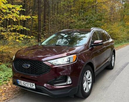 Форд Эдж 2019 в Ивано-Франковске на Automoto.ua Красный Форд Эдж, объемом двигателя 2 л и пробегом 53 тыс. км за 19500 $, фото 1 на Automoto.ua