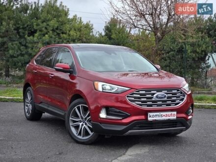 Червоний Форд Едж, об'ємом двигуна 2 л та пробігом 187 тис. км за 17199 $, фото 1 на Automoto.ua