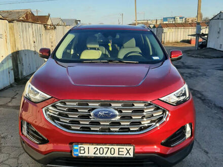 Червоний Форд Едж, об'ємом двигуна 2 л та пробігом 79 тис. км за 20500 $, фото 1 на Automoto.ua