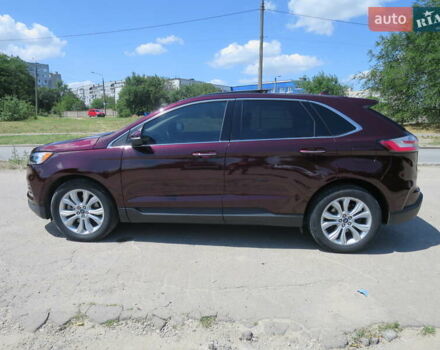 Червоний Форд Едж, об'ємом двигуна 2 л та пробігом 76 тис. км за 23500 $, фото 1 на Automoto.ua