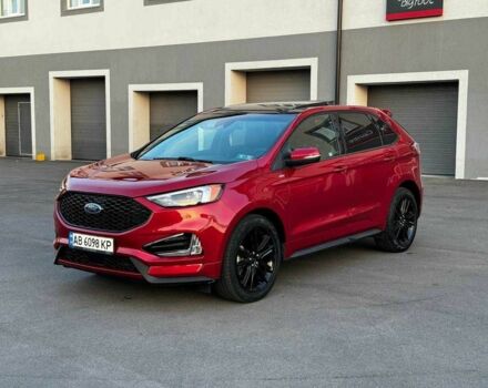 Красный Форд Эдж, объемом двигателя 2 л и пробегом 67 тыс. км за 10350 $, фото 1 на Automoto.ua