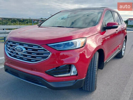 Форд Эдж 2020 в Львове на Automoto.ua Красный Форд Эдж, объемом двигателя 2 л и пробегом 56 тыс. км за 16500 $, фото 1 на Automoto.ua