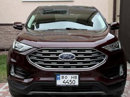 Червоний Форд Едж, об'ємом двигуна 2 л та пробігом 107 тис. км за 23500 $, фото 1 на Automoto.ua