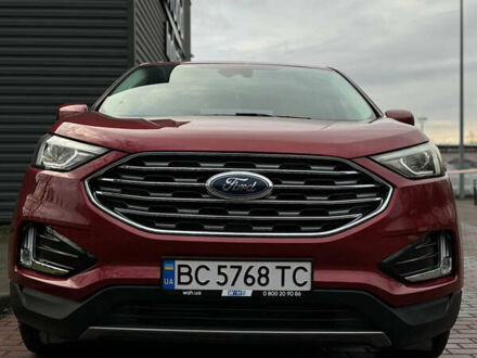 Червоний Форд Едж, об'ємом двигуна 2 л та пробігом 20 тис. км за 21900 $, фото 1 на Automoto.ua