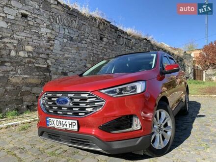 Форд Эдж 2021 в Каменце-Подольском на Automoto.ua Красный Форд Эдж, объемом двигателя 2 л и пробегом 21 тыс. км за 27200 $, фото 1 на Automoto.ua