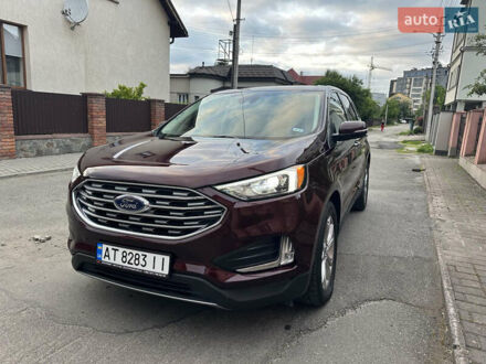 Форд Едж 2022 у Івано-Франківську на Automoto.ua Червоний Форд Едж, об'ємом двигуна 2 л та пробігом 64 тис. км за 25000 $, фото 1 на Automoto.ua