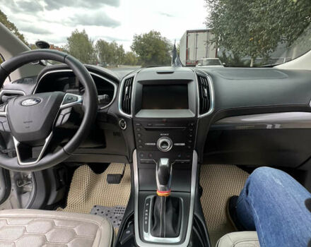 Сірий Форд Едж, об'ємом двигуна 2 л та пробігом 146 тис. км за 15799 $, фото 32 на Automoto.ua
