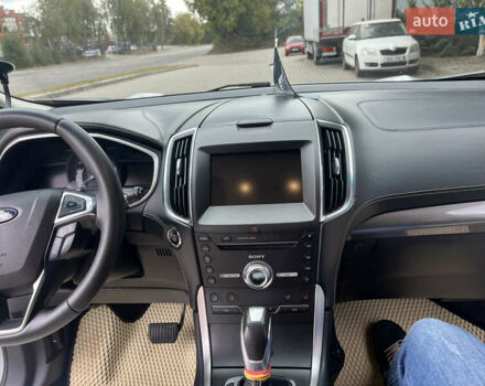 Сірий Форд Едж, об'ємом двигуна 2 л та пробігом 146 тис. км за 15799 $, фото 29 на Automoto.ua