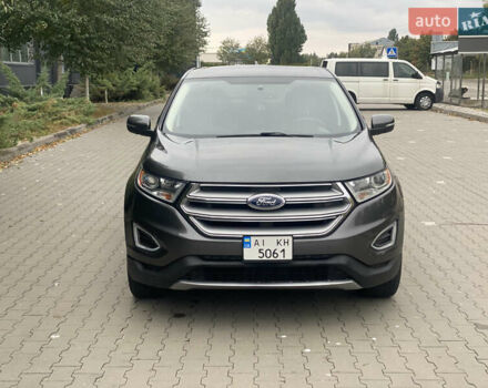Серый Форд Эдж, объемом двигателя 2 л и пробегом 173 тыс. км за 11600 $, фото 2 на Automoto.ua