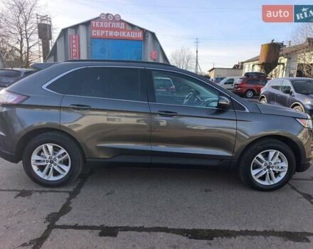 Серый Форд Эдж, объемом двигателя 2 л и пробегом 99 тыс. км за 14000 $, фото 4 на Automoto.ua