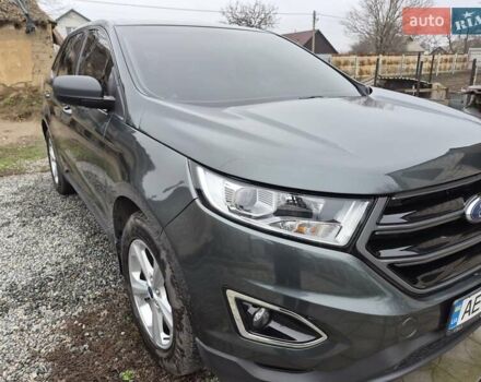 Серый Форд Эдж, объемом двигателя 2 л и пробегом 99 тыс. км за 15700 $, фото 5 на Automoto.ua