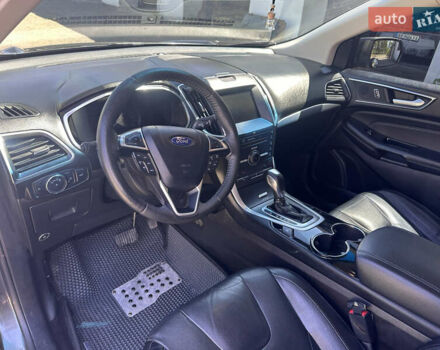 Серый Форд Эдж, объемом двигателя 2 л и пробегом 125 тыс. км за 18000 $, фото 11 на Automoto.ua