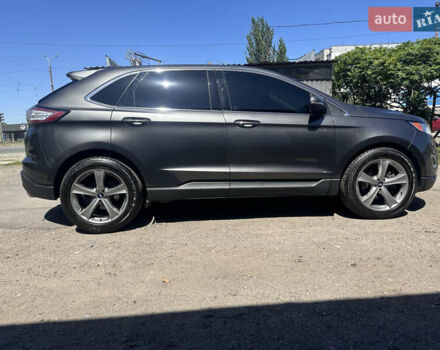 Серый Форд Эдж, объемом двигателя 2 л и пробегом 125 тыс. км за 18000 $, фото 1 на Automoto.ua